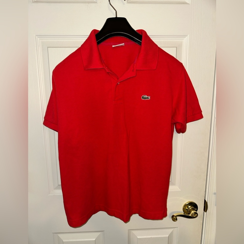 Lacoste Bright Red Polo